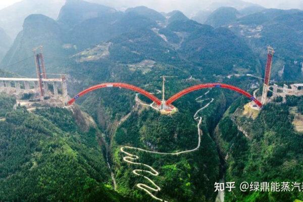 Pontes assustadoras Ponte Shuangbao