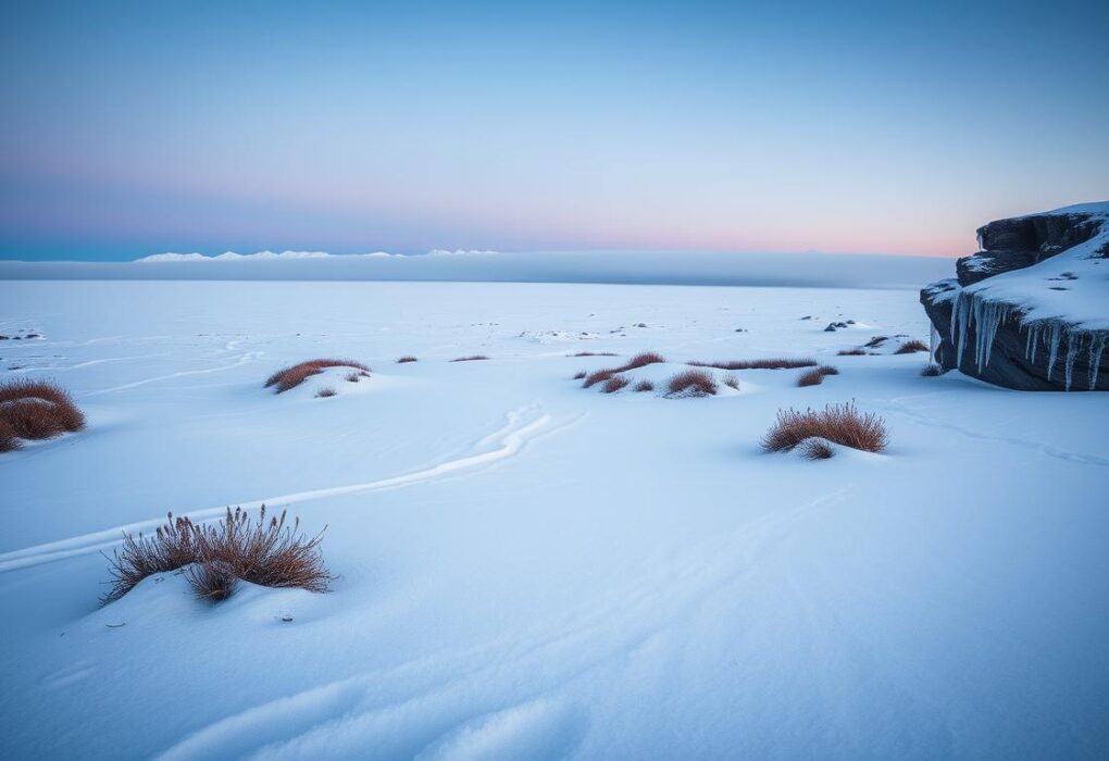 Permafrost na Sibéria